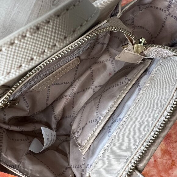 Steve Madden Nude Mini Crossbody Handbag - Picture 10 of 11